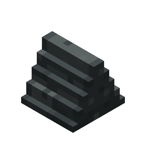 Packed Stone Roof (Ridge Cap)