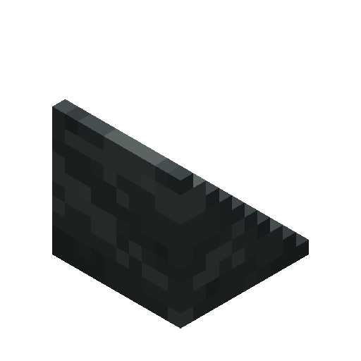 Packed Stone Roof (45°)