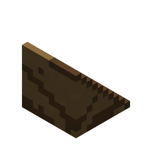 Wood Plank Roof (45°)